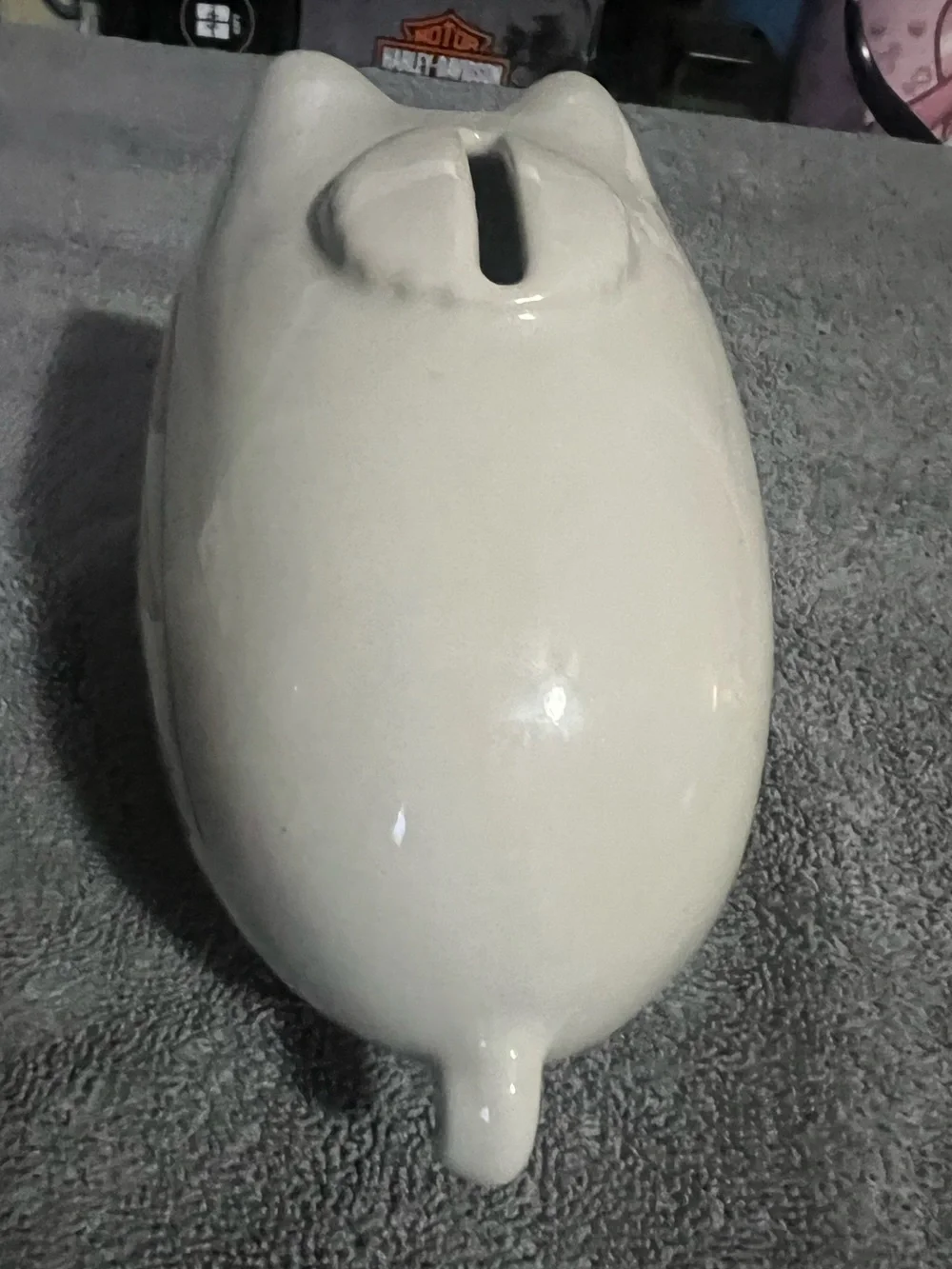 Harley-Davidson Ceramic Mini Hog Bank